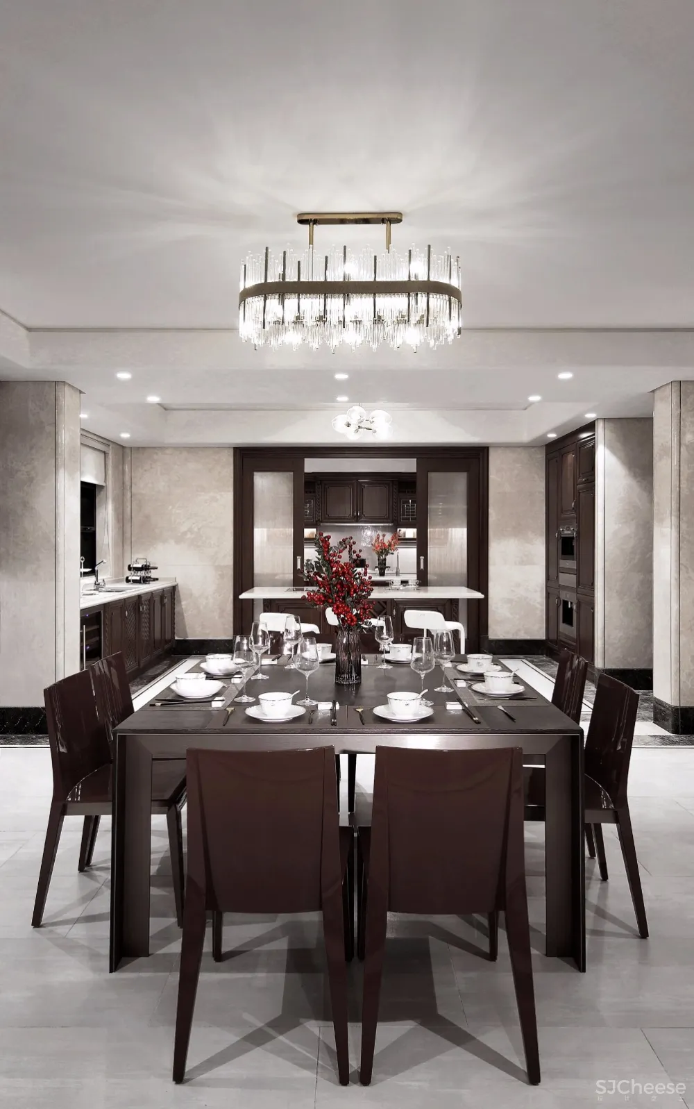 1000㎡传世大宅丨缔造现代风雅