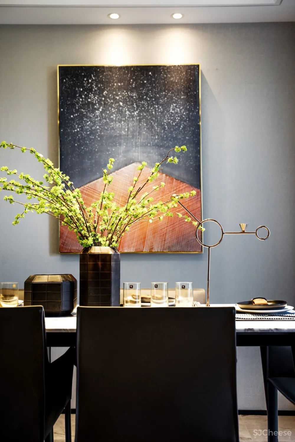 融创 · 玖樟台 100㎡现代风家庭公寓 | 聚舍联合设计