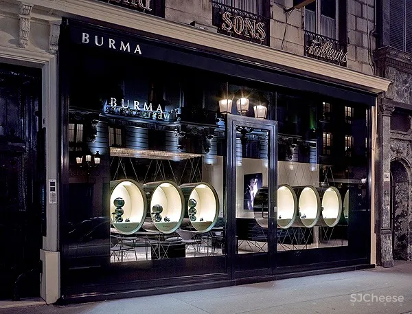 精品 | 迪拜/巴黎 BURMA 珠宝店 首