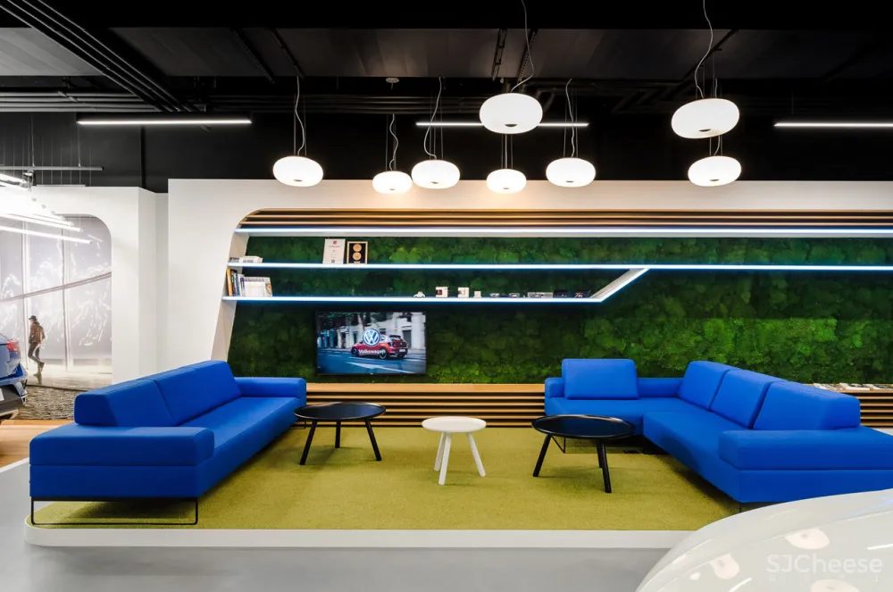 mode:lina™ Designs a New Volkswagen Showroom for Polish Market