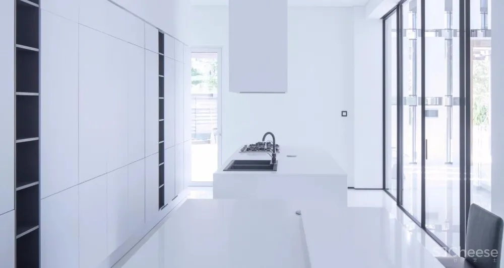 新作 | 1400m² 极简白顶级度假别墅，89年设计师惊艳演绎 首