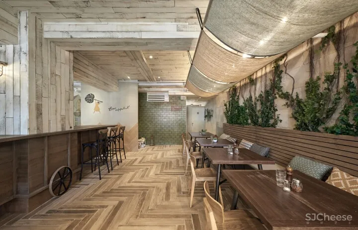 灵感来自意大利庄园：台北薄多义餐厅