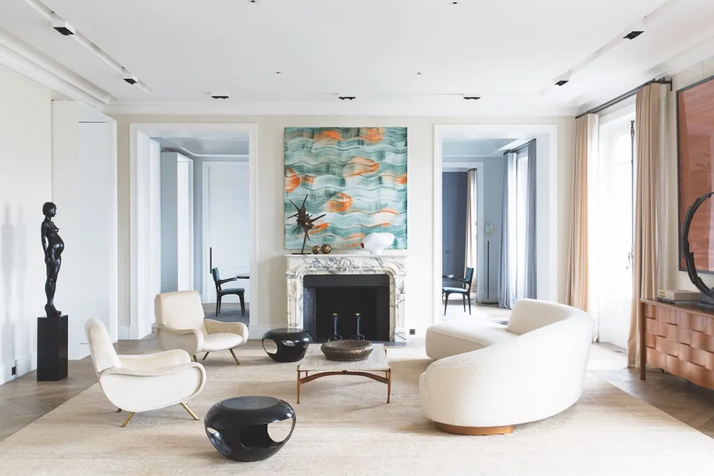 Damien Langlois-Meurinne作品 | St Germain，最独特豪华的巴黎公寓