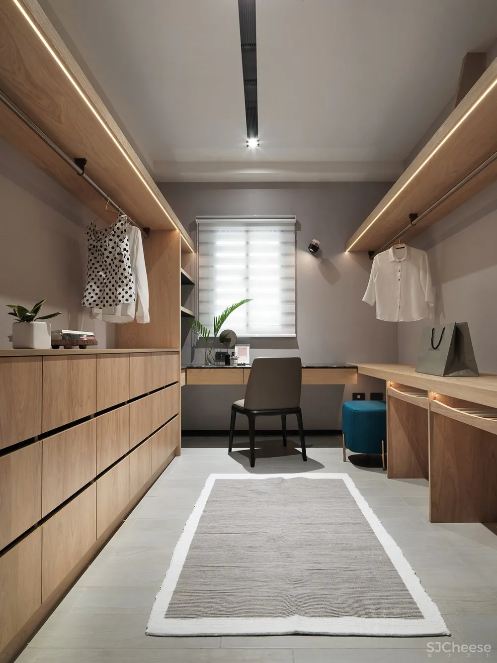 钟爱Tiffany蓝，气质家庭住宅 | Joy Chen