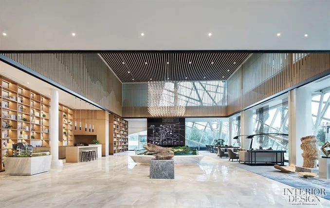 创时空 \ 建发·领墅售楼会所：都市人文，雅静自然