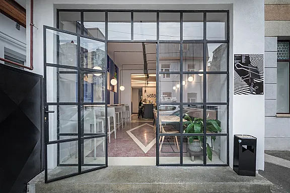 441设计室作品 | Soto-咖啡馆酒吧，工业和现代简约设计