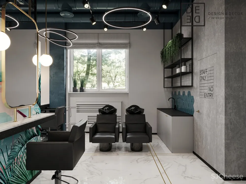 圣彼得堡清新“Tricky mechanics”沙龙 | DE&DE Studio