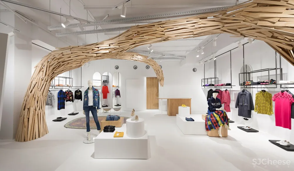 如画廊一般的悉尼Escada Sport旗舰店 | StudioMKZ