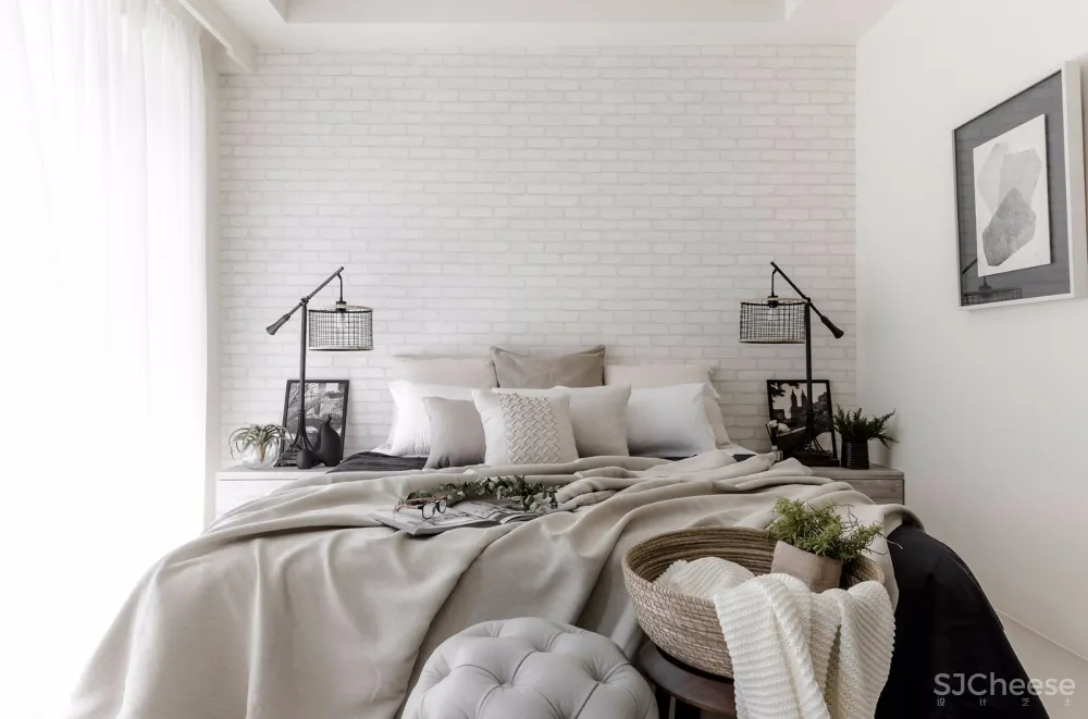 蓝灰纯净北欧风 | 詹皓设计