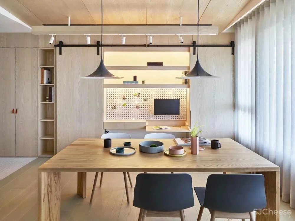 简单木色调丨刚刚好的温馨暖宅