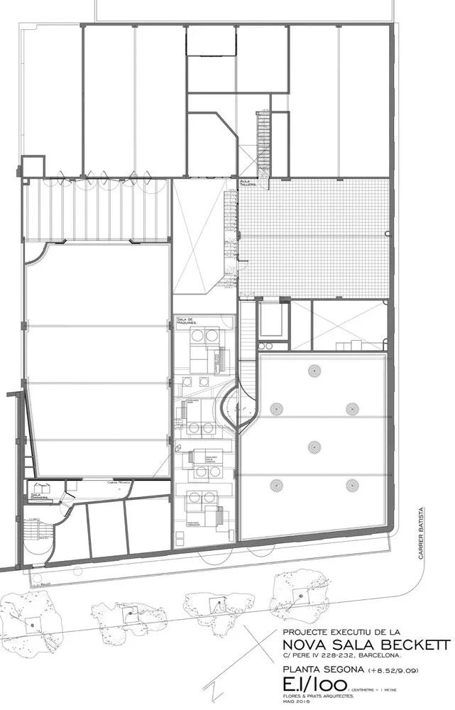 贝克特实验剧场 / Flores & Prats