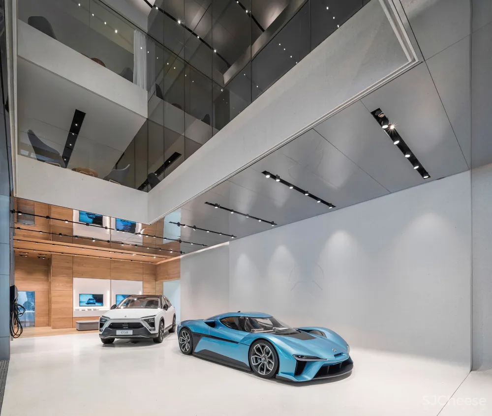 NIO蔚来旗舰展厅,杭州 / SHL 首