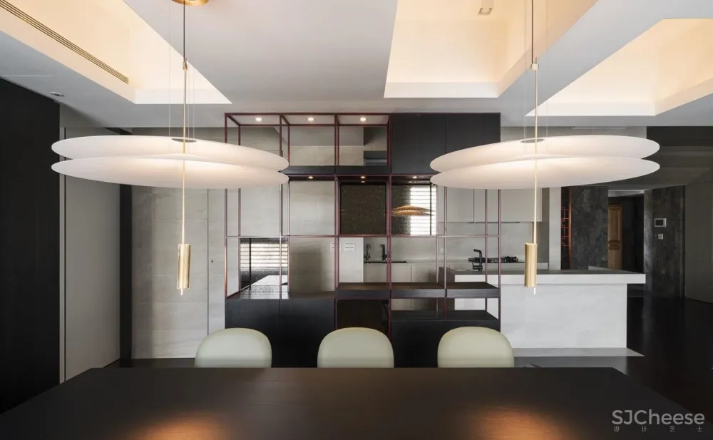 122㎡现代混搭风格住宅 | 奇逸空间设计