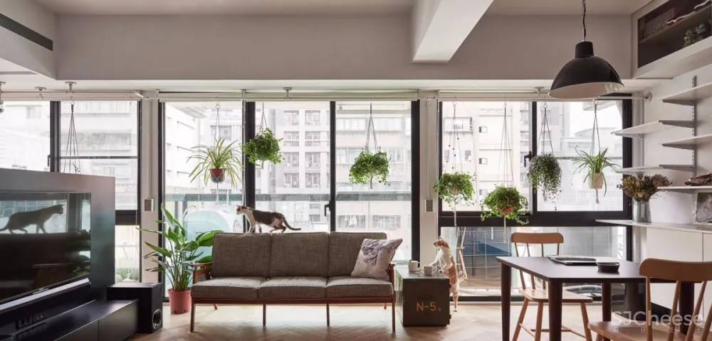 台湾40㎡现代简约住宅 | ST design studio