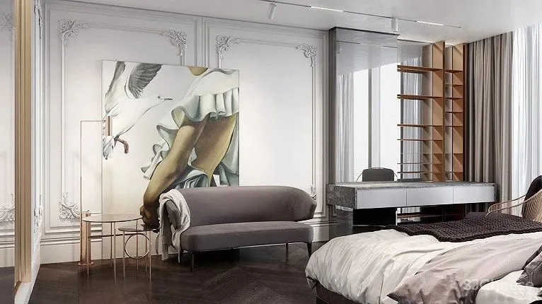 现代简约轻奢风格:肆意流行的元素 首