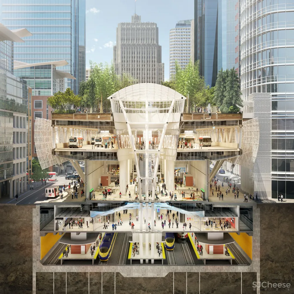 SALESFORCE客运中心,旧金山 / 佩里·克拉克·佩里建筑师事务所