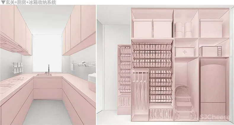 PONE ACHITECTURE：落差巨大的家——居住空间