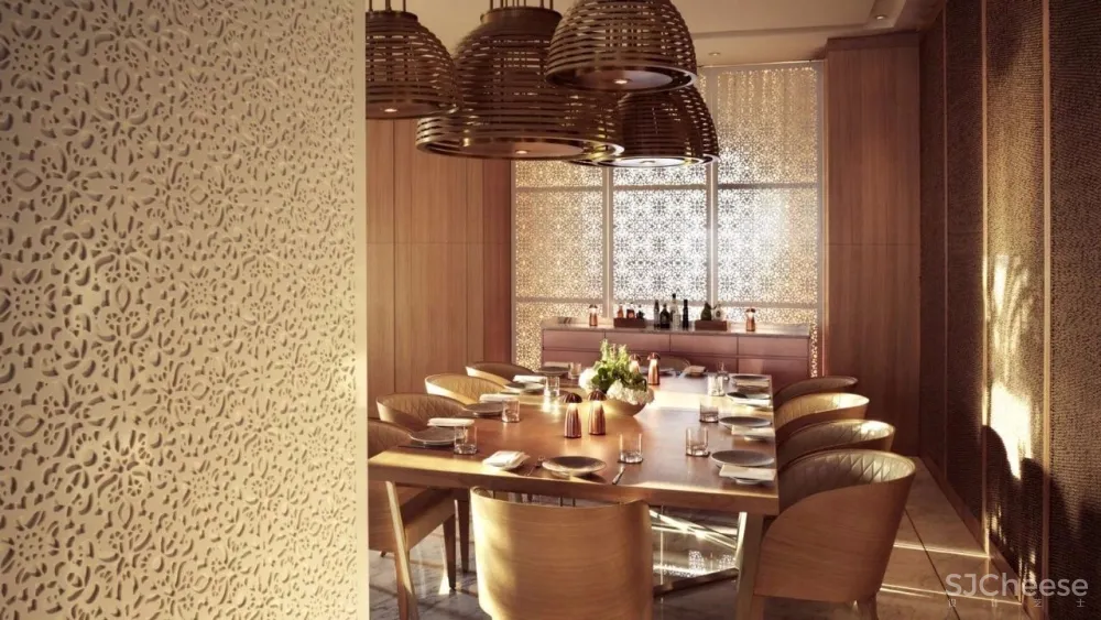 一个阿拉伯风情的四季酒店