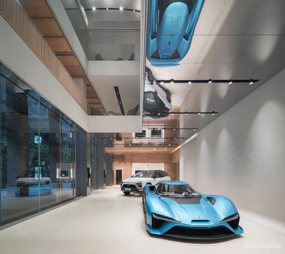 NIO蔚来旗舰展厅,杭州 / SHL 首