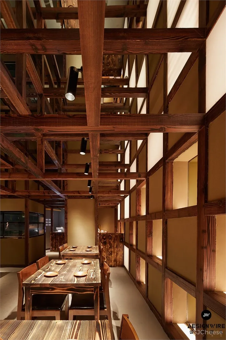 robata night 3.jpg 堤由匡:炉端烧源六及会席尺八餐饮空间设计