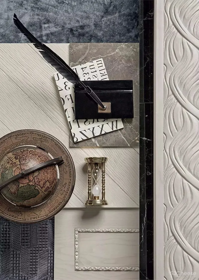 看看这些摄影图丨软装陈设就这样布置