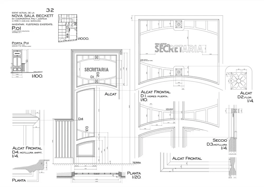 贝克特实验剧场 / Flores & Prats