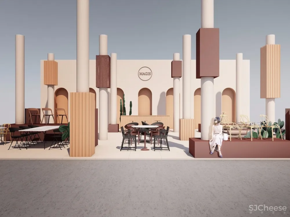 斯德哥尔摩家具展厅:以原始色调和精致细节展现品牌内涵 首