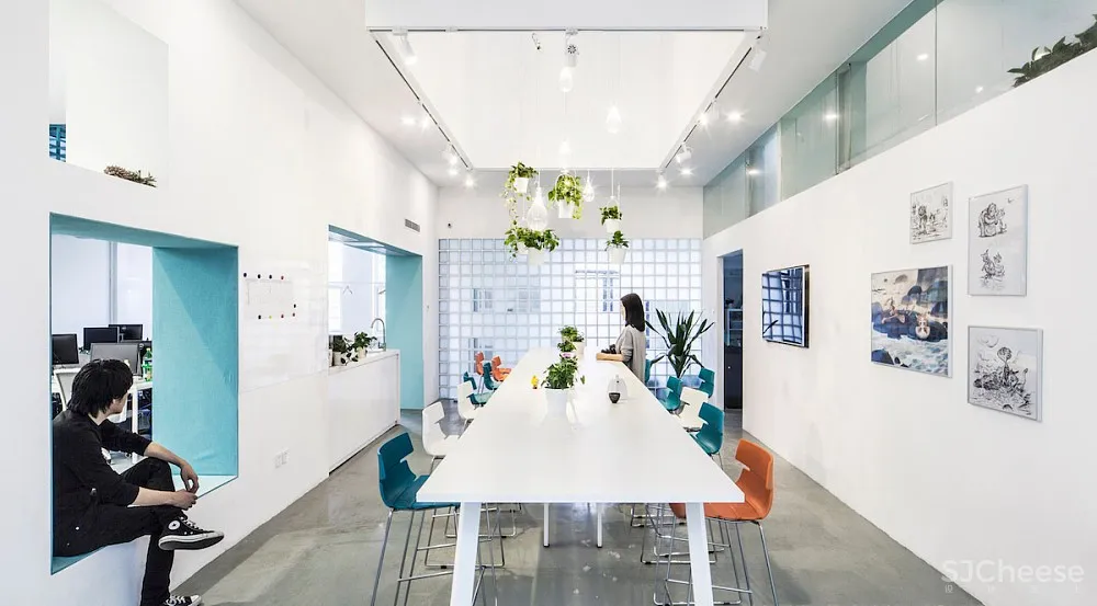 清新海狸工坊办公空间 | 张淼建筑设计事务所 首