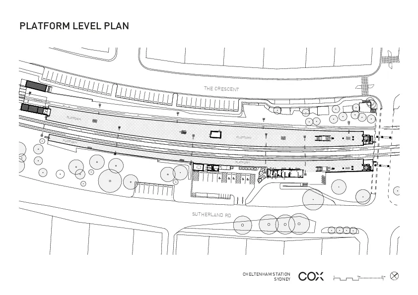 切尔滕纳姆车站: Cox建筑事务所