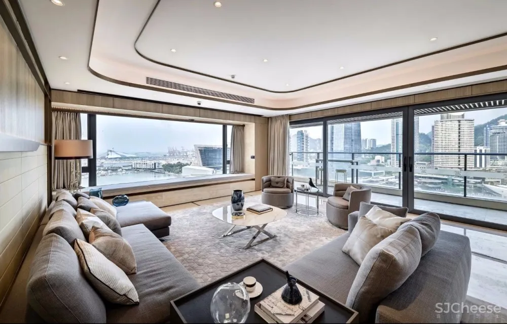 【达观国际设计新作】新奢华风格主题深圳“国际化名片”豪宅设计方案