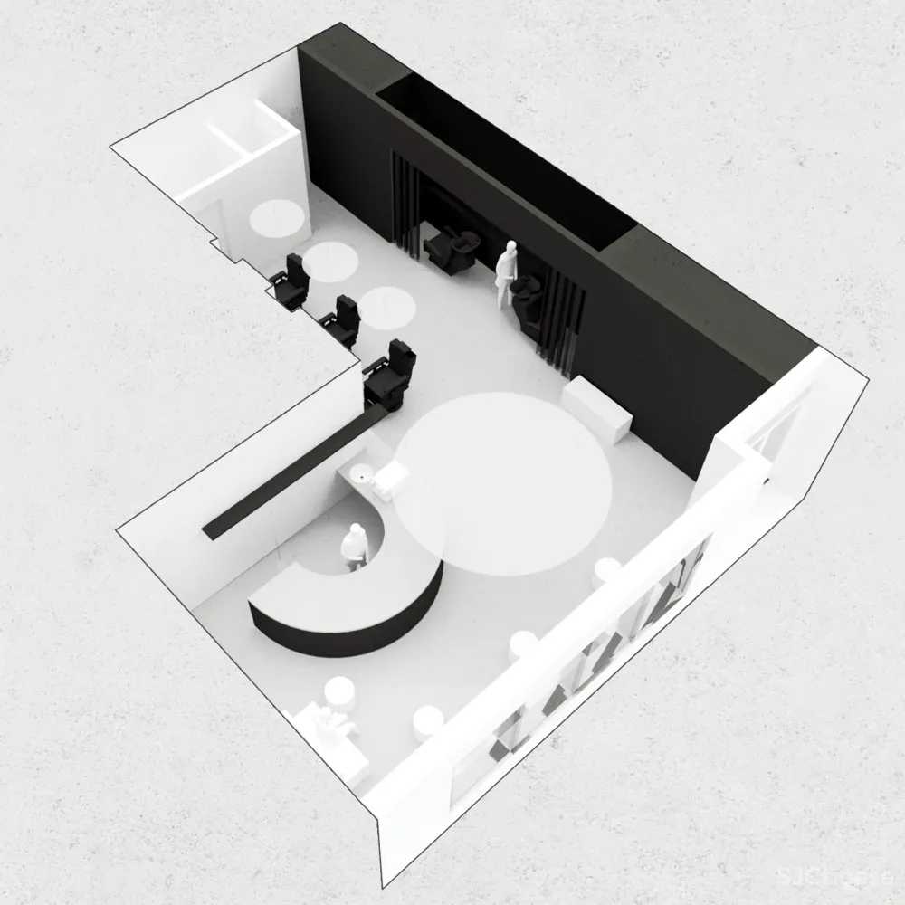 StudioAC:波纹黑金属酒吧