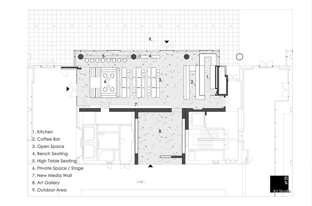 深圳南山蛇口–補時咖啡与艺术空间 / 拾集建筑