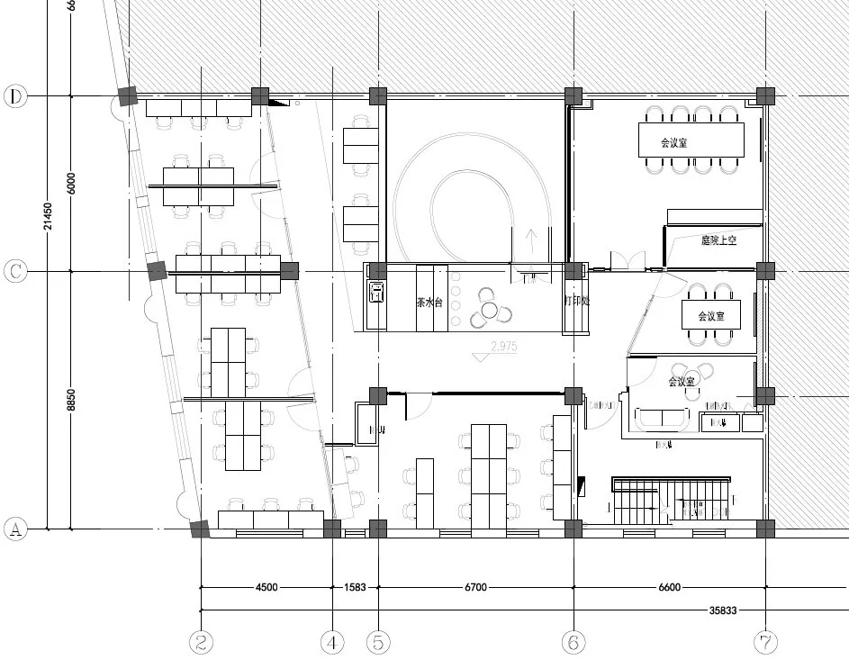 米域·丰再联合办公空间改造设计/予舍予筑