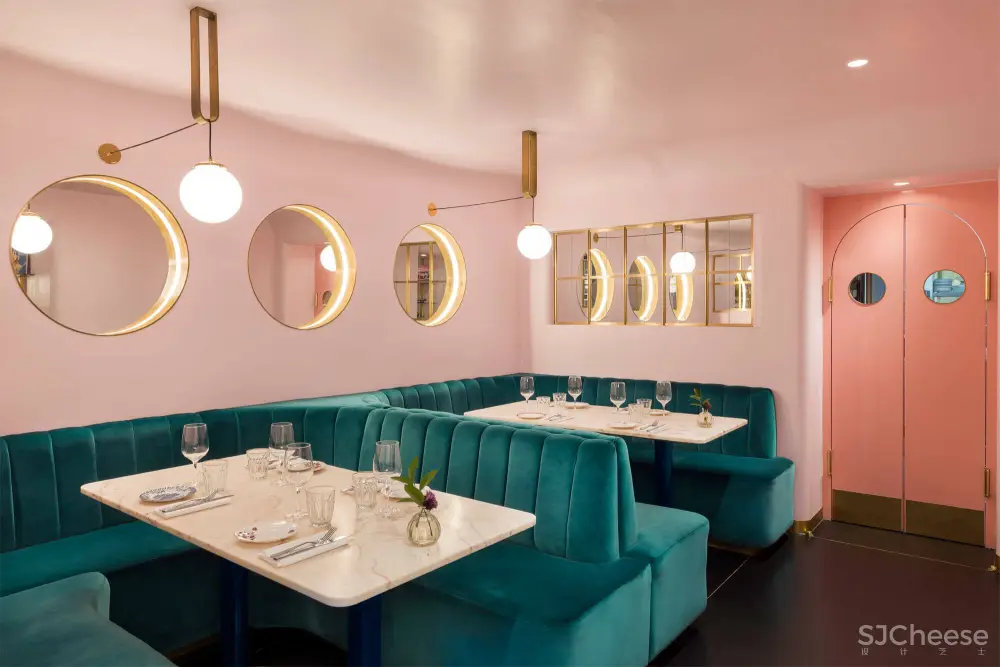 伦敦North Audley Canteen餐厅设计