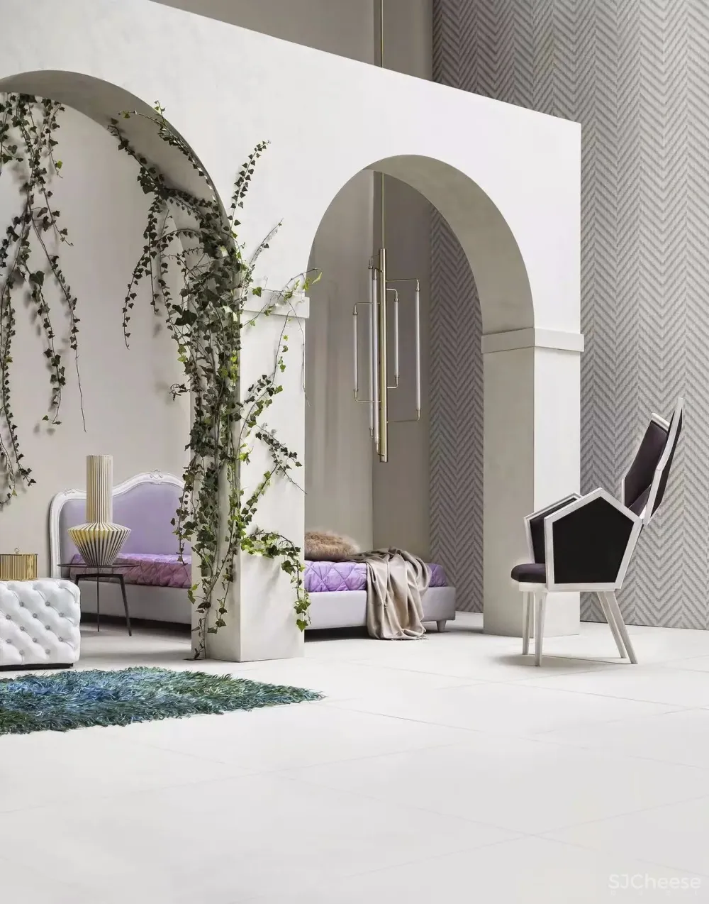 看看这些摄影图丨软装陈设就这样布置