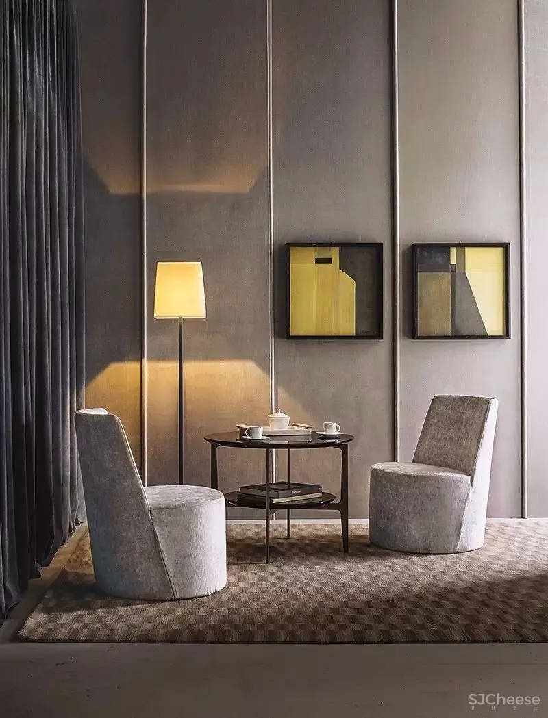 看看这些摄影图丨软装陈设就这样布置