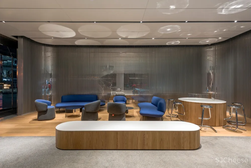 蔚来电动汽车北京旗舰店 NIO House: AIM Architecture