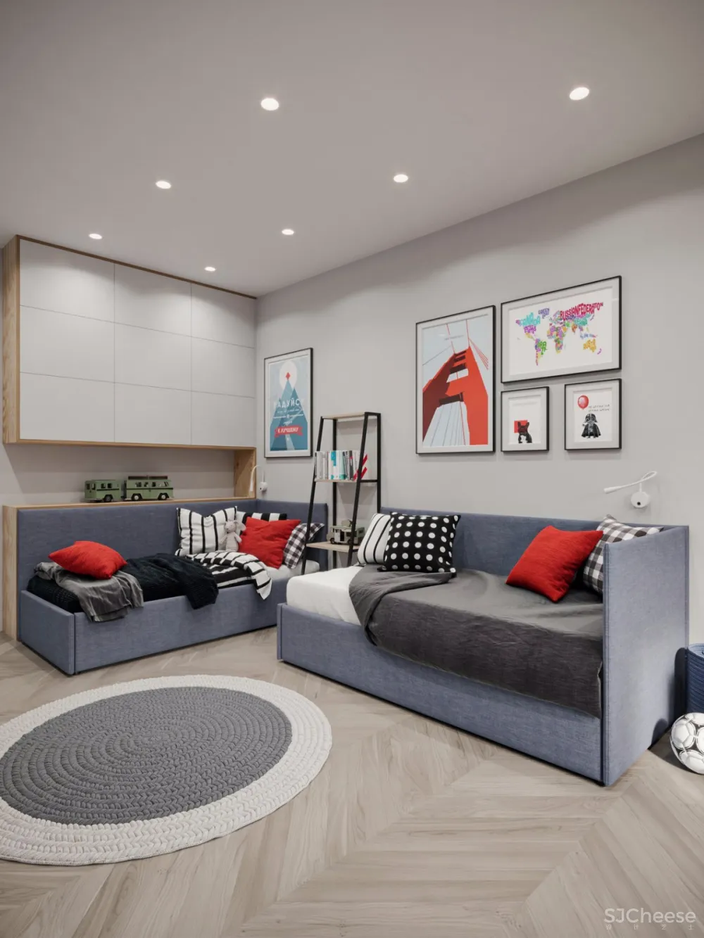 “活力优雅”90㎡极简风家庭公寓 | Monet vs Manet 首