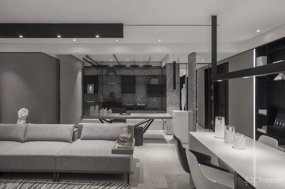 一然设计 | 黑白世界极简至极 首