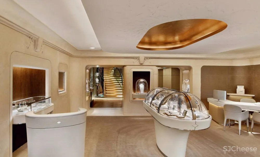 Jouin Manku:法国奢侈品牌 Van Cleef & Arpels精品店设计