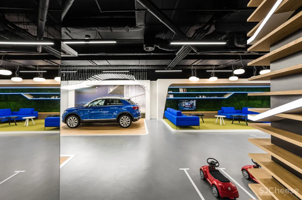 mode:lina™ Designs a New Volkswagen Showroom for Polish Market