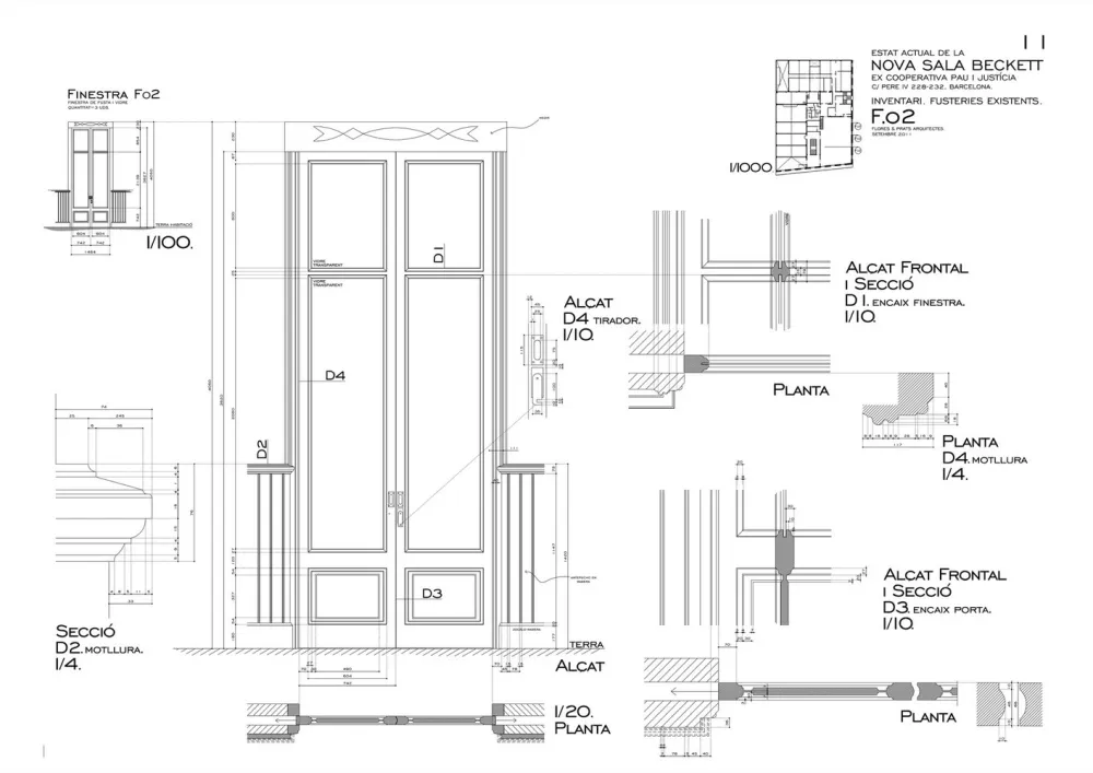 贝克特实验剧场 / Flores & Prats