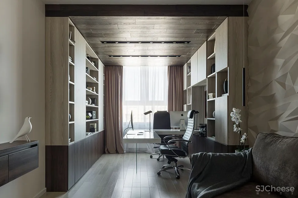 三个孩子的家，莫斯科180m²明亮顶层公寓 | Kirill Sokolov