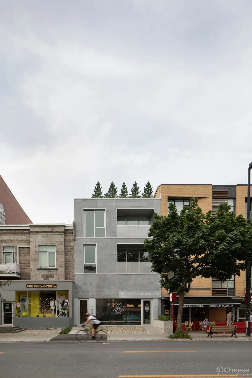 TBA:色彩舒缓的兽医诊所 首