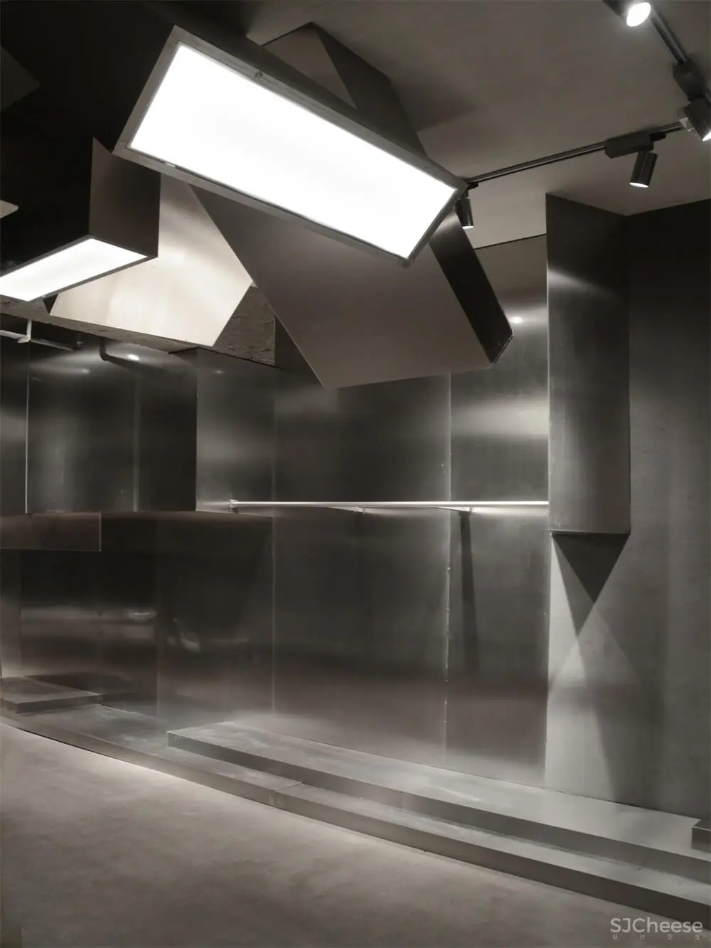 杭州易写男装后现代解构主义空间设计