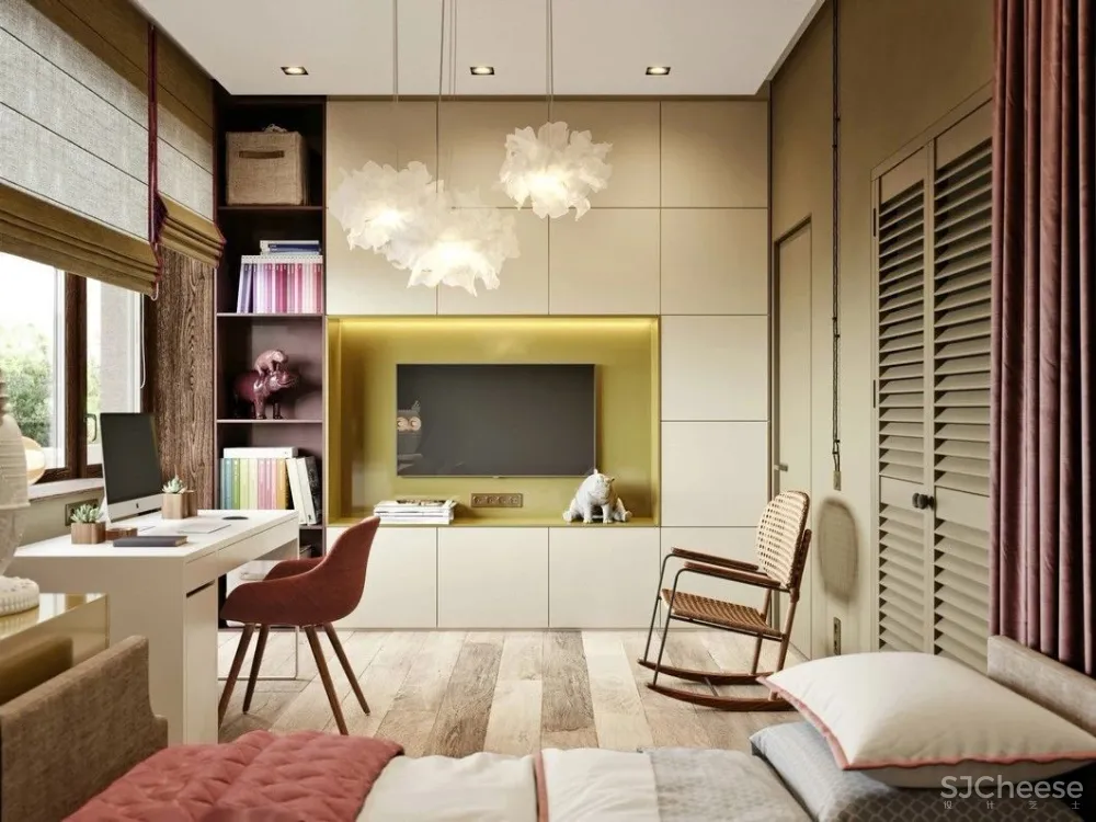 一个户型，三套表现方案，美到爆！ 首