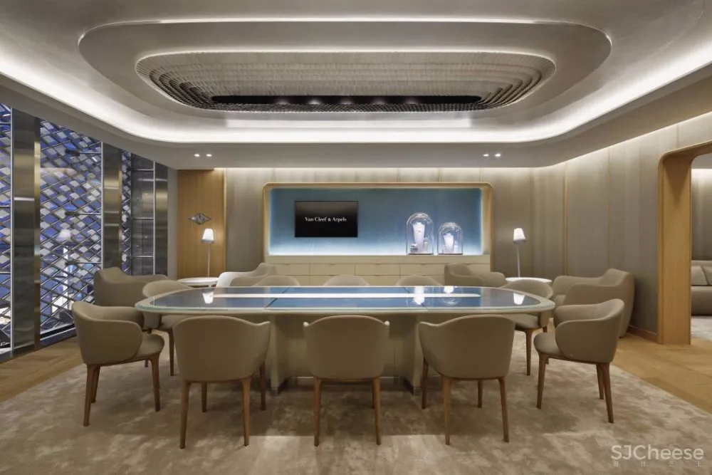 Jouin Manku:法国奢侈品牌 Van Cleef & Arpels精品店设计