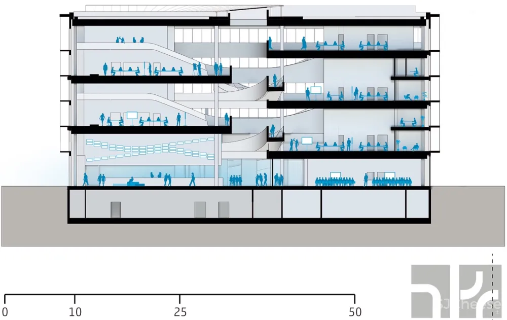 默克创新中心：持续发展的空间结构