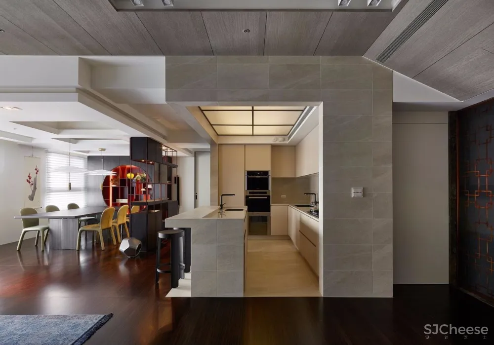 122㎡现代混搭风格住宅 | 奇逸空间设计