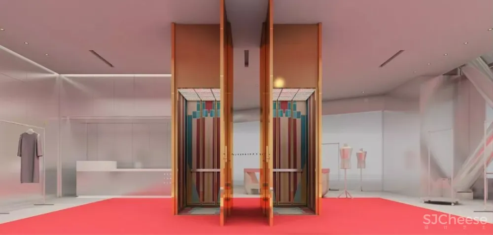 "VVNK JANE PLUS" 极简女装概念店 | 退化建筑